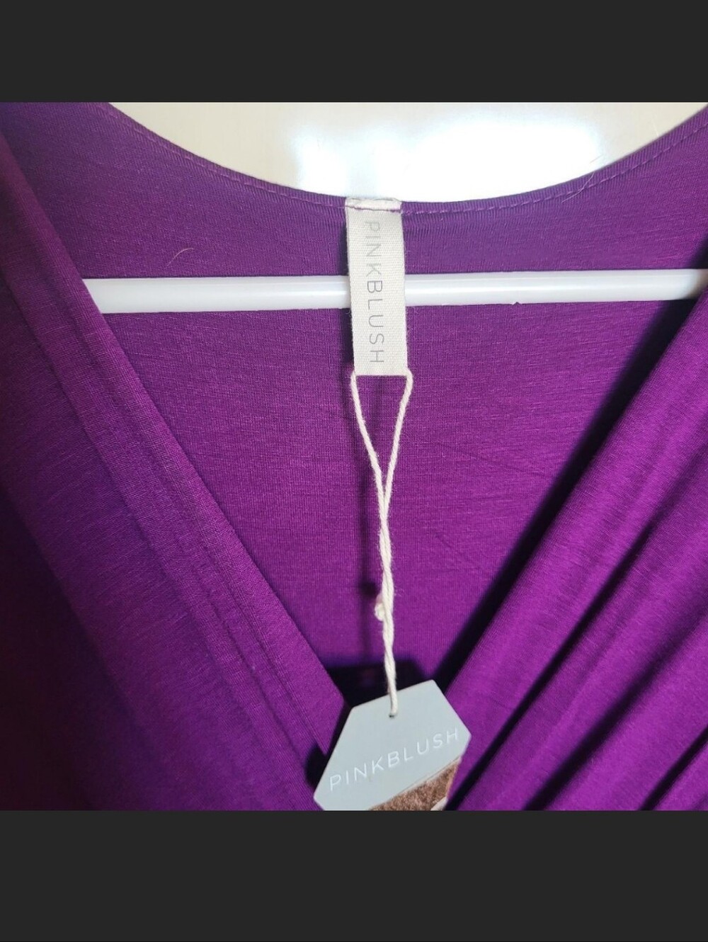 New with tags Purple maxi dress by pink blush Brand: pink blush - Picture 5 of 6